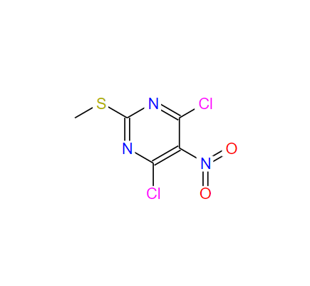 2-甲硫基-4,6-二氯-5-硝基嘧啶