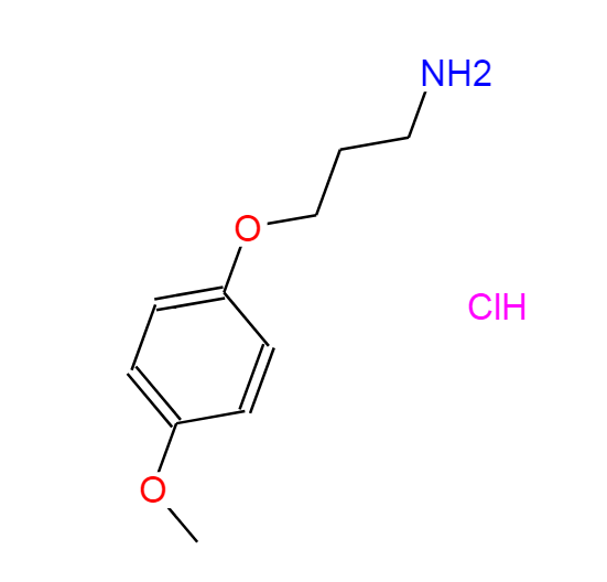 3-(4-甲氧基苯氧基)丙-1-胺,盐酸