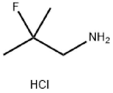 2-氟-2-甲基-1-丙胺盐酸盐 879001-63-5