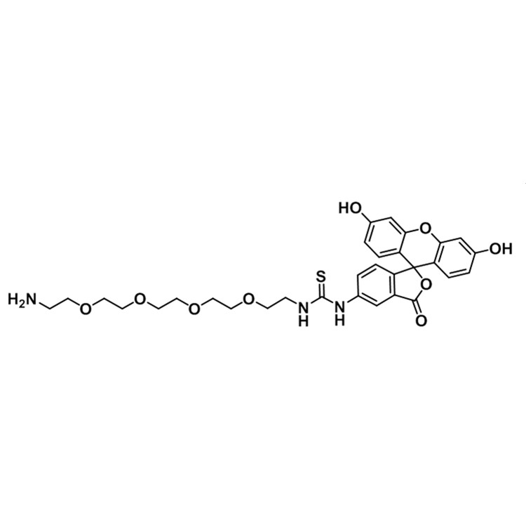 5-FITC-PEG4-NH2，5-荧光素-聚乙二醇-氨基