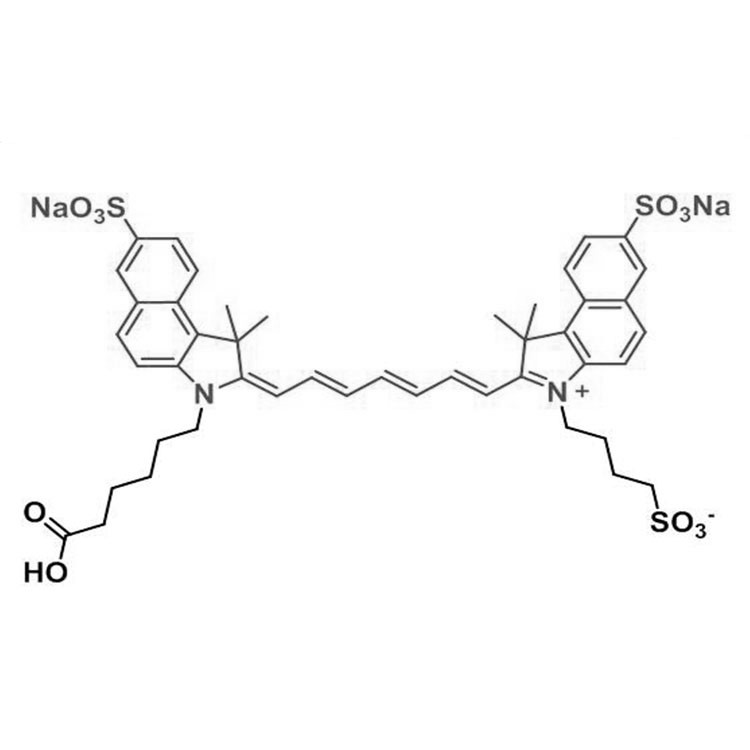 disulfo-ICG-carboxylic acid，disulfo-ICG-COOH，二磺酸-吲哚菁绿-羧酸