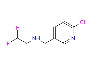 N-［（6-氯-3-吡啶）］甲基-2，2-二氟乙胺