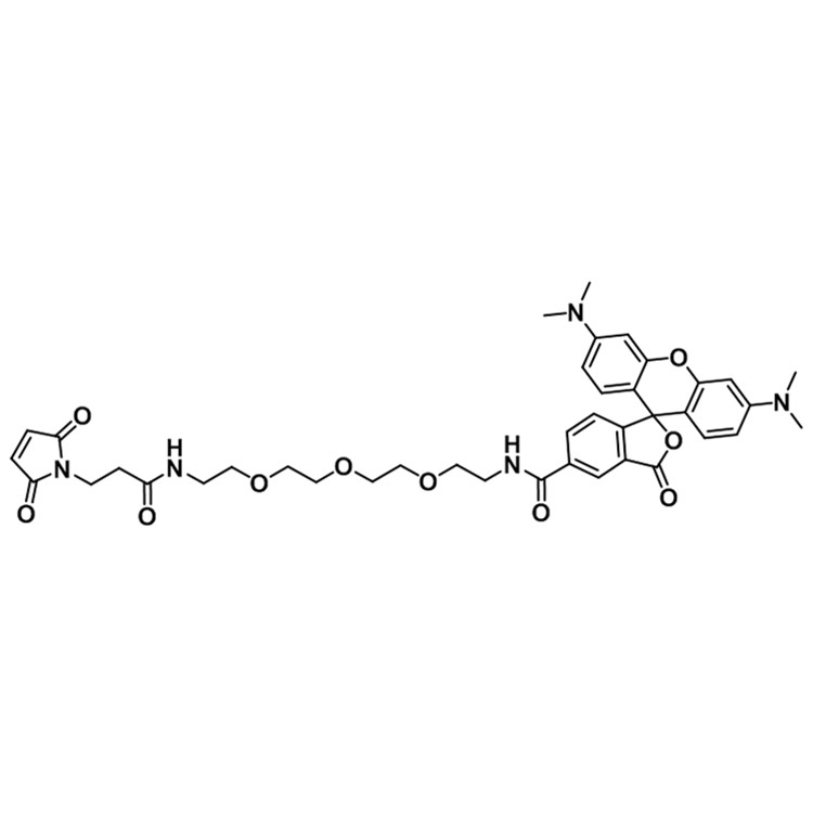 TMR-PEG3-Maleimide，四甲基罗丹明-三聚乙二醇-马来酰亚胺