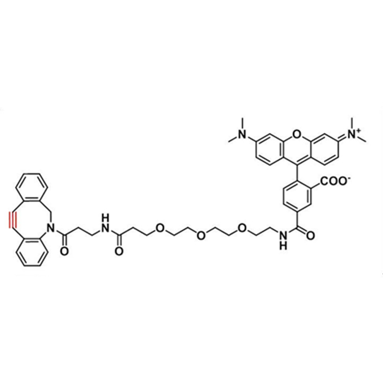 1808119-24-5，5-TAMRA-PEG3-DBCO，5-四甲基罗丹明-三聚乙二醇-二苯并环辛炔