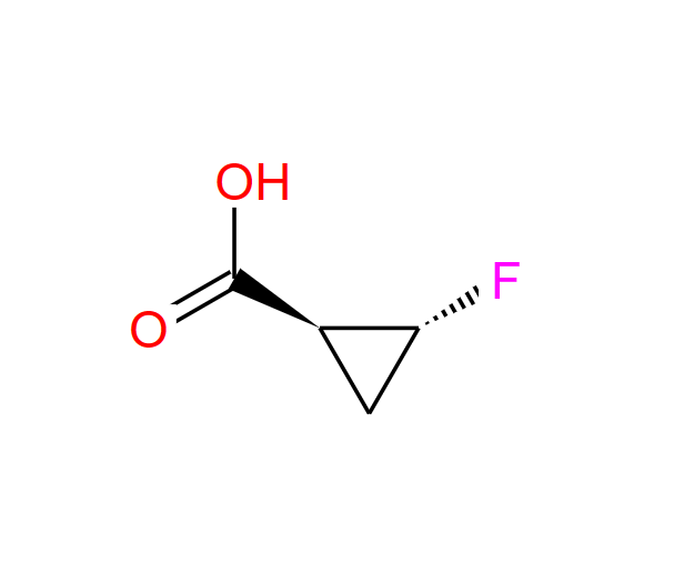 环丙烷羧酸,2-氟-,(1S,2R)-