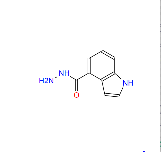 1H-吲哚-4-甲酰肼
