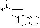 CAS 登录号：881674-56-2, 5-(2-氟苯基)-1H-吡咯-3-甲醛