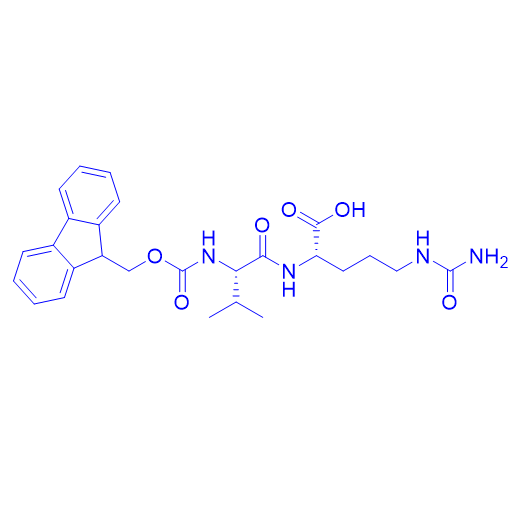 二肽Fmoc-Val-Cit-OH/159858-21-6/N-[(9H-Fluoren-9-ylmethoxy)carbonyl]-L-valyl-N5-carbamoyl-L-ornithine