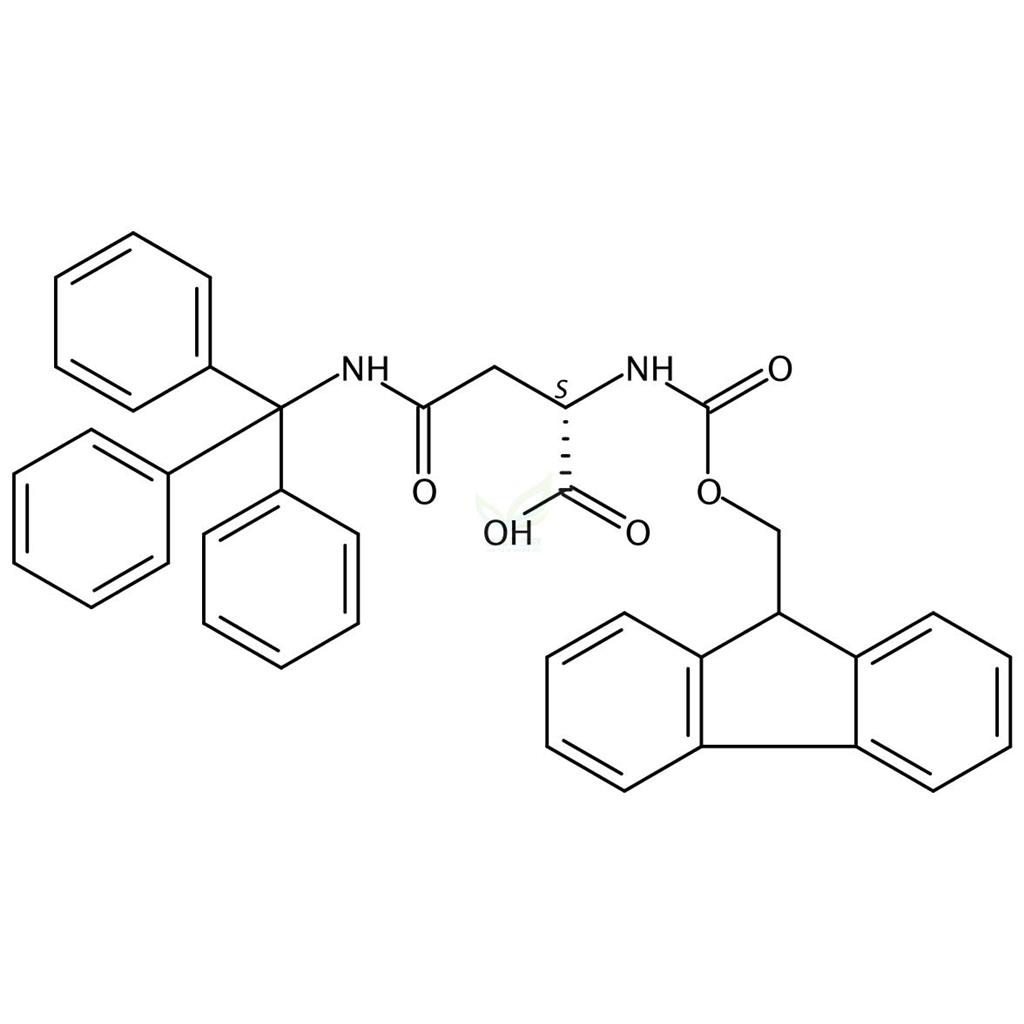 Fmoc-N-三苯甲基-L-天冬酰胺  CAS号：132388-59-1
