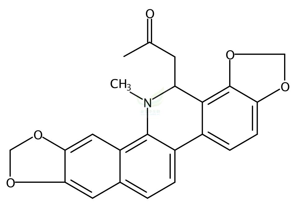 8-乙酰甲基二氢血根碱   8-Acetonyldihydrosanguinarine