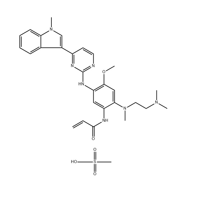 AZD9291(甲磺酸盐);甲磺酸奥希替尼