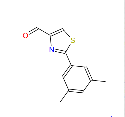 2-(3,5-二甲基苯基)-噻唑-4-甲醛