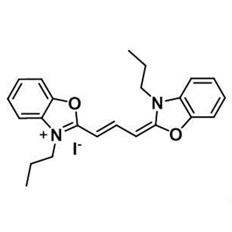 亲脂性染料 53213-79-9，DiOC3(3) ，3,3'-二丙基氧杂羰花青碘化物