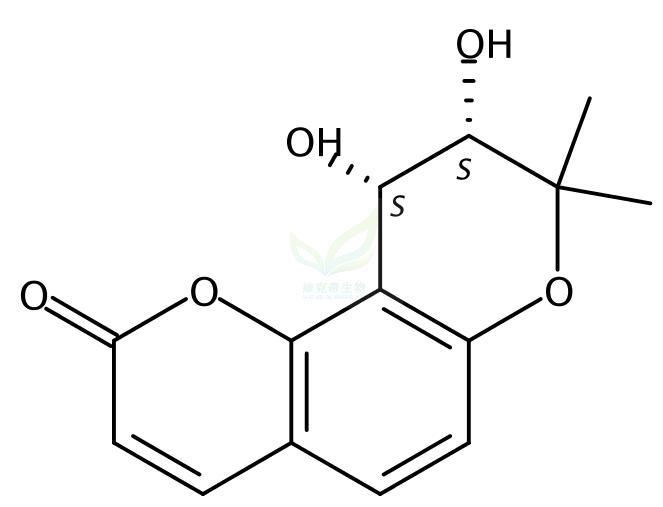 顺式凯尔消旋内酯  cis-Khellactone 15645-11-1