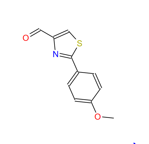  2-(4-甲氧基苯基)-噻唑-4-甲醛