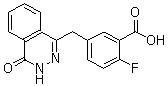CAS 登录号：763114-26-7, 2-氟-5-(4-氧代-3,4-二氢酞嗪-1-甲基)苯甲酸