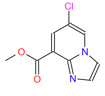 6-氯咪唑并[1,2-a]吡啶-8-甲酸甲酯