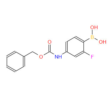 4-(苄氧羰基氨基)-2-氟苯硼酸