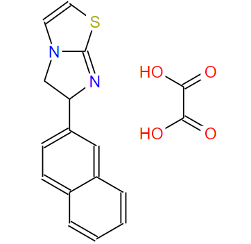 5,6-二氢-6-(2-萘基) 咪唑并[2,1-b]噻唑草酸盐