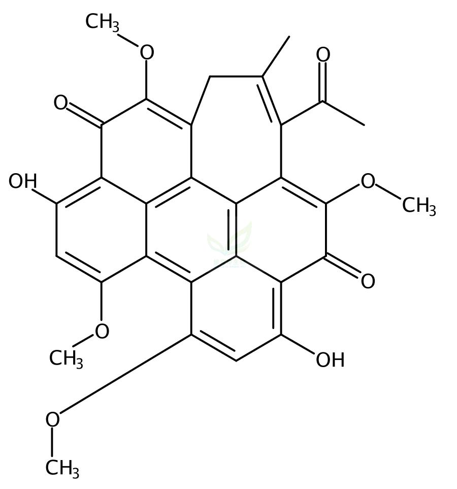 竹红菌乙素  Hypocrellin B  123940-54-5