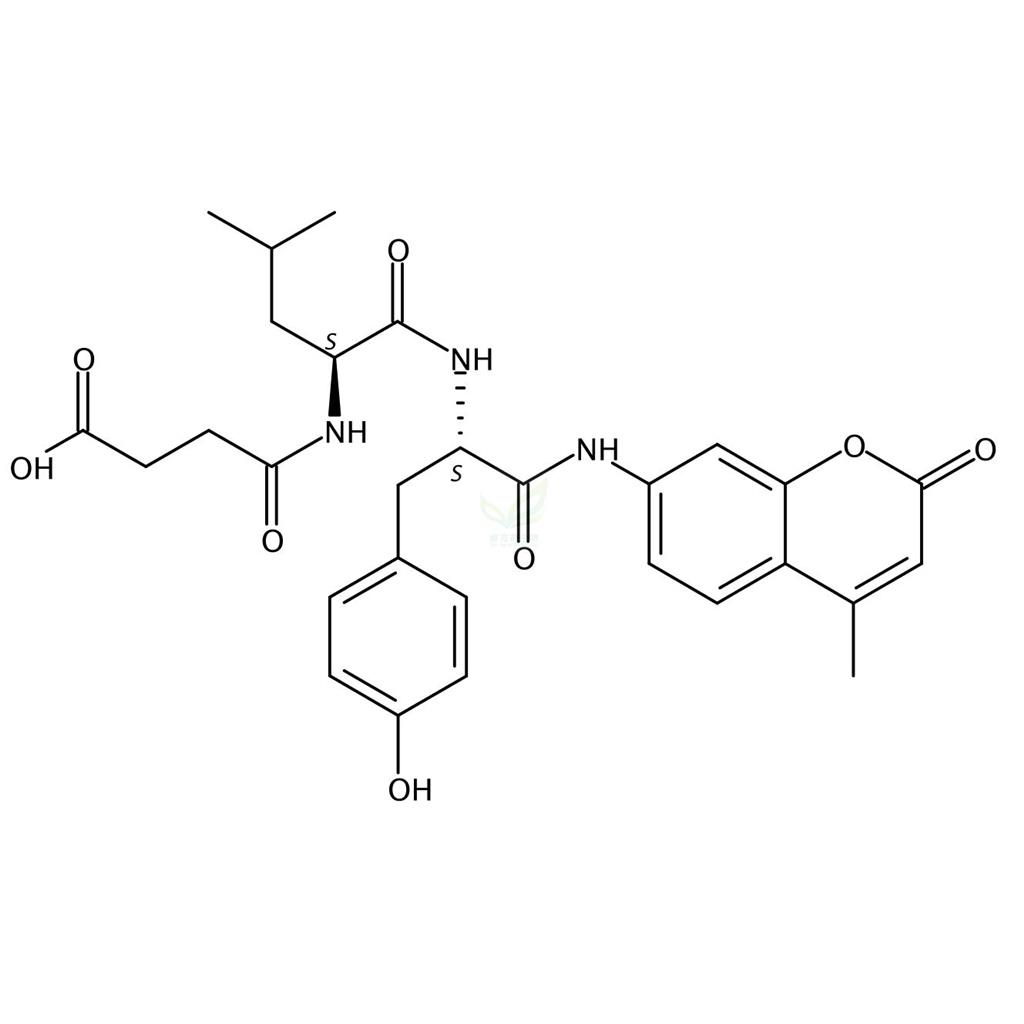 N-琥珀酰基-亮氨酰-酪氨酸-7-胺基-4-甲基香豆素   94367-20-1