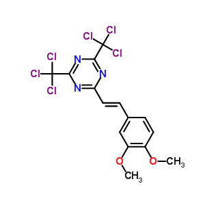 2-(3,4-二甲氧基苯乙烯基)-4,6-双(三氯甲基)-1,3,5-三嗪 干膜用光刻胶 42880-07-9