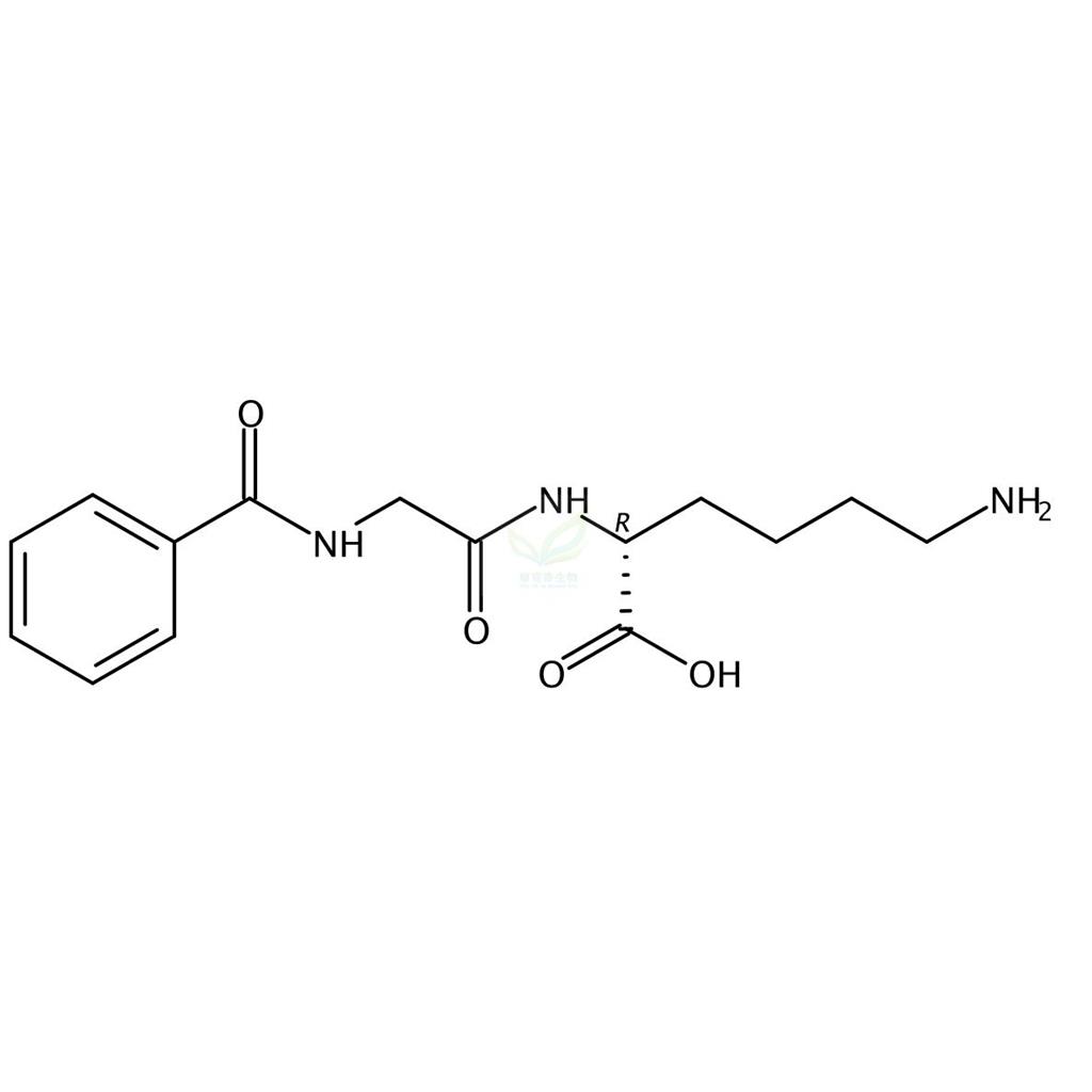 N-Benzoylglycyl-D-lysine  108392-04-7 