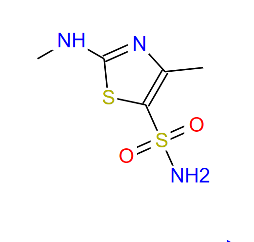 4-甲基-2-氨甲基噻唑-5-磺酰氨