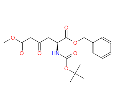 (S)-1-(2-甲氧基羰基)乙酰基-3-叔丁氧羰基氨基丙酸苄酯