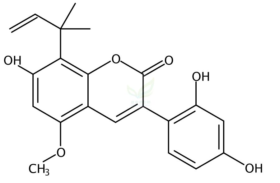 甘草芳香豆素    Licoarylcoumarin  125709-31-1