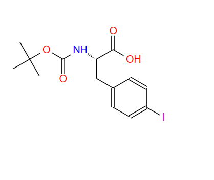  叔丁氧羰酰基-4-碘-D型苯丙氨酸