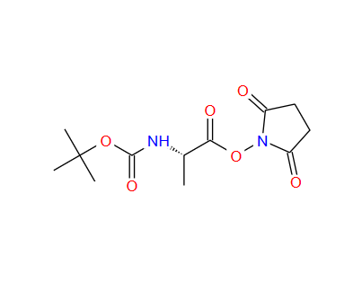 叔丁氧羰基-L-丙氨酸 N-丁二酰亚胺酯