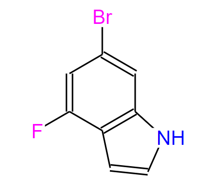 6-溴-4-氟-1H-吲哚