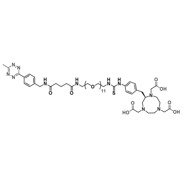 MeTz-PEG11-NOTA，甲基四嗪-十一聚乙二醇-NOTA