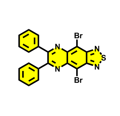 4,9-二溴-6,7-二苯基-苯并[c][1,2,5]噻二唑并[3,4-g]喹喔啉