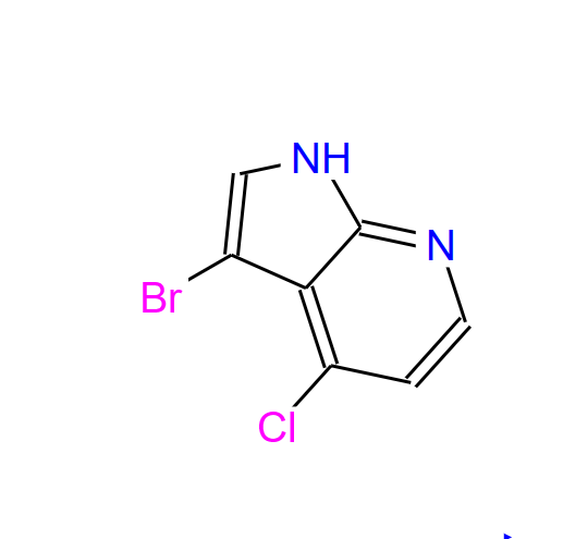 3-溴-4-氯-7-氮杂吲哚