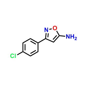 3-(4-氯苯基)异噁唑-5-胺