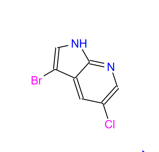 3-溴-5-氯-1H-吡咯并[2,3-B]吡啶