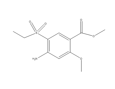 2-甲氧基-4-氨基-5-乙砜基苯甲酸甲酯