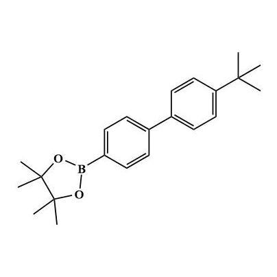 4'-叔丁基-[1,1'-联苯]-4-硼酸频哪醇脂；1080642-61-0