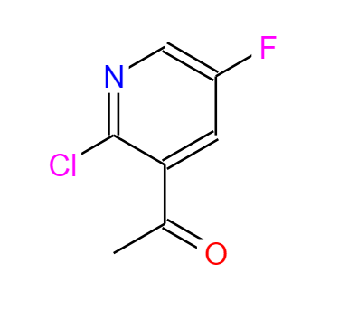 1-(2-氯-5-氟-3-吡啶基)乙酮
