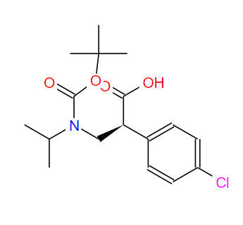 (S)-3-[(叔丁氧基羰基)(异丙基）氨基]-2-(4-氯苯基)丙酸