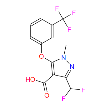 3-(二氟甲基)-1-甲基-5-(3-(三氟甲基)苯氧基)-1H-吡唑-4-羧酸