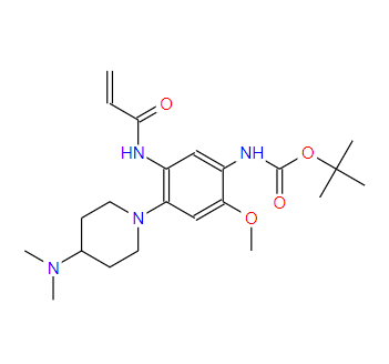 (5-丙烯酰胺基-4-(4-(二甲基氨基)哌啶-1-基)-2-甲氧基苯基)氨基甲酸叔丁酯