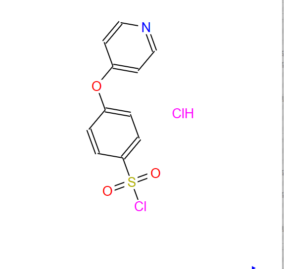  4-(4-吡啶氧基)苯磺酰氯盐酸盐