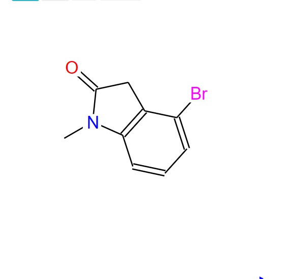 4-溴-1-甲基吲哚啉-2-酮