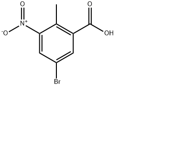 2-甲基-3-硝基-5-溴苯甲酸
