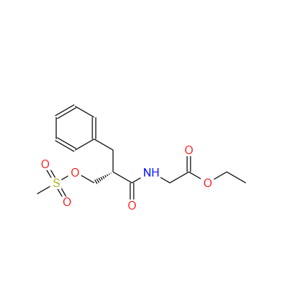 N-[(2S)-2-[[(甲基磺酰基)氧基]甲基]-1-氧代-3-苯基丙基]-甘氨酸乙酯