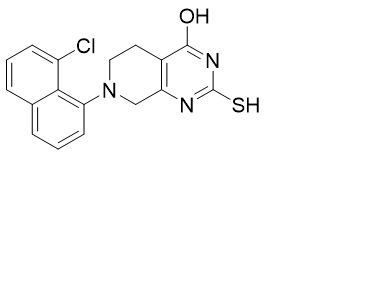 7-(8-chloronaphthalen-1-yl)-2-mercapto-5,6,7,8-tetrahydropyrido[3,4-d]pyrimidin-4-ol