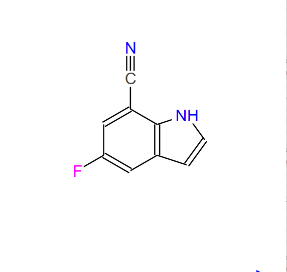  5-氟-1H-吲哚-7-甲腈
